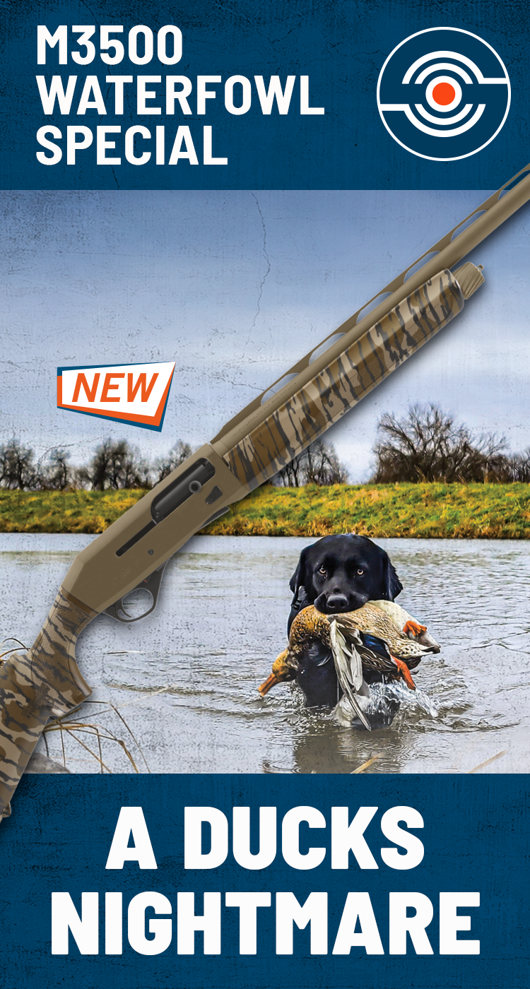 M3500 Waterfowl Special semi-auto shotguns