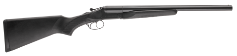 Coach Gun-12-20-Black sythetic Side by side shotgun