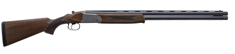 V7000 over and under shotgun with silver receiver 